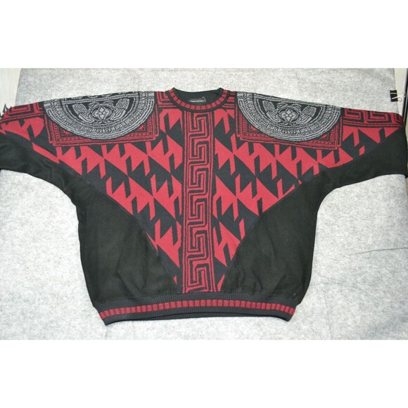 Vintage XL Vittorio‎ Rocchetti Milano Coogi Sweater Men Long Sleeve 90's USA - Picture 2 of 16